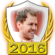 Sebastian Vettel fanbadge